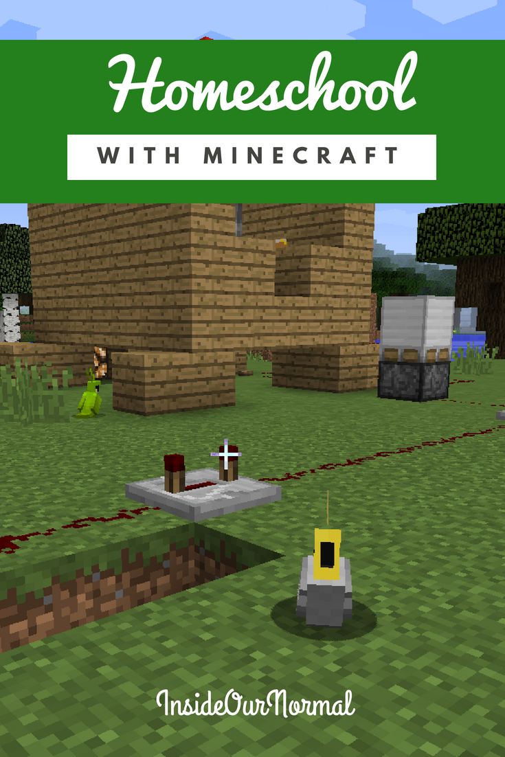 Homeschooling with Skrafty Minecraft Inside Our Normal