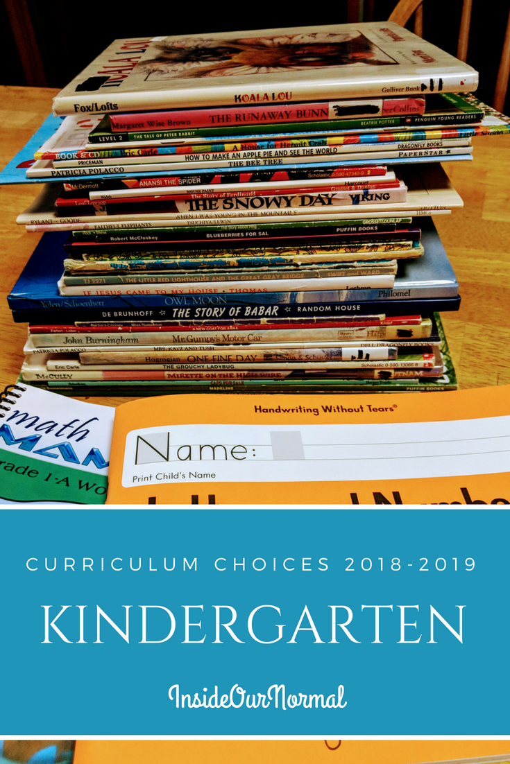 Kindergarten Curriculum InsideOurNormal