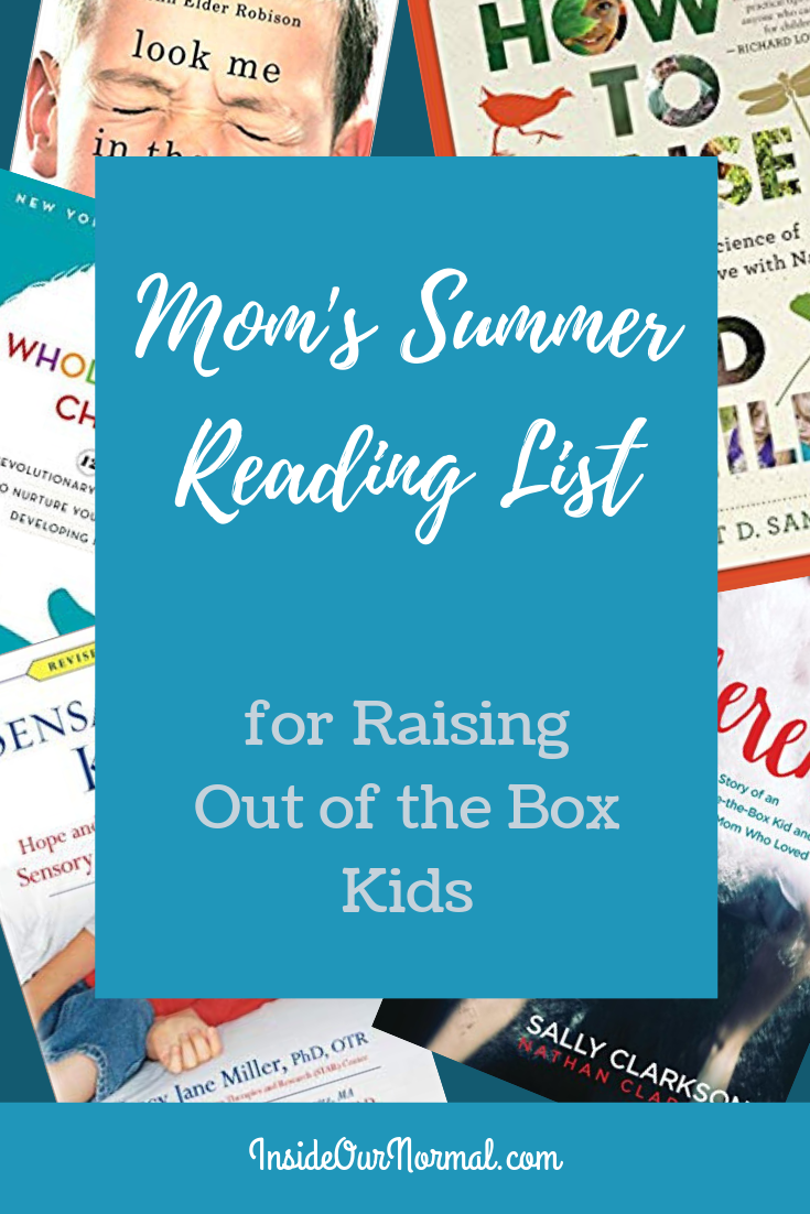 A Special Needs Parenting Book list for Raising Out of the Box Kids - InsideOurNormal.com
