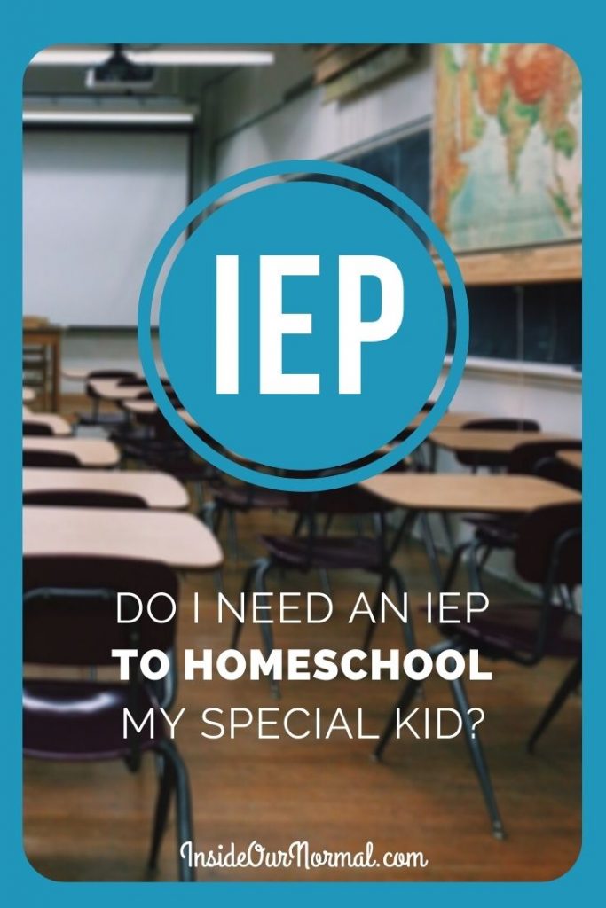 Homeschooling with an IEP, is it necessary?