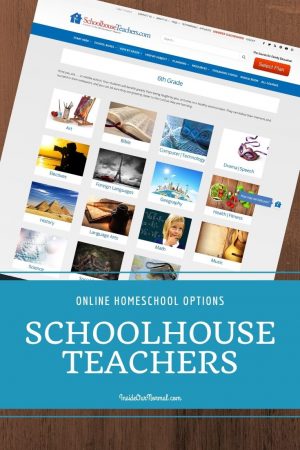 Schoolhouse Teachers for easy homeschool planning. InsideOurNormal