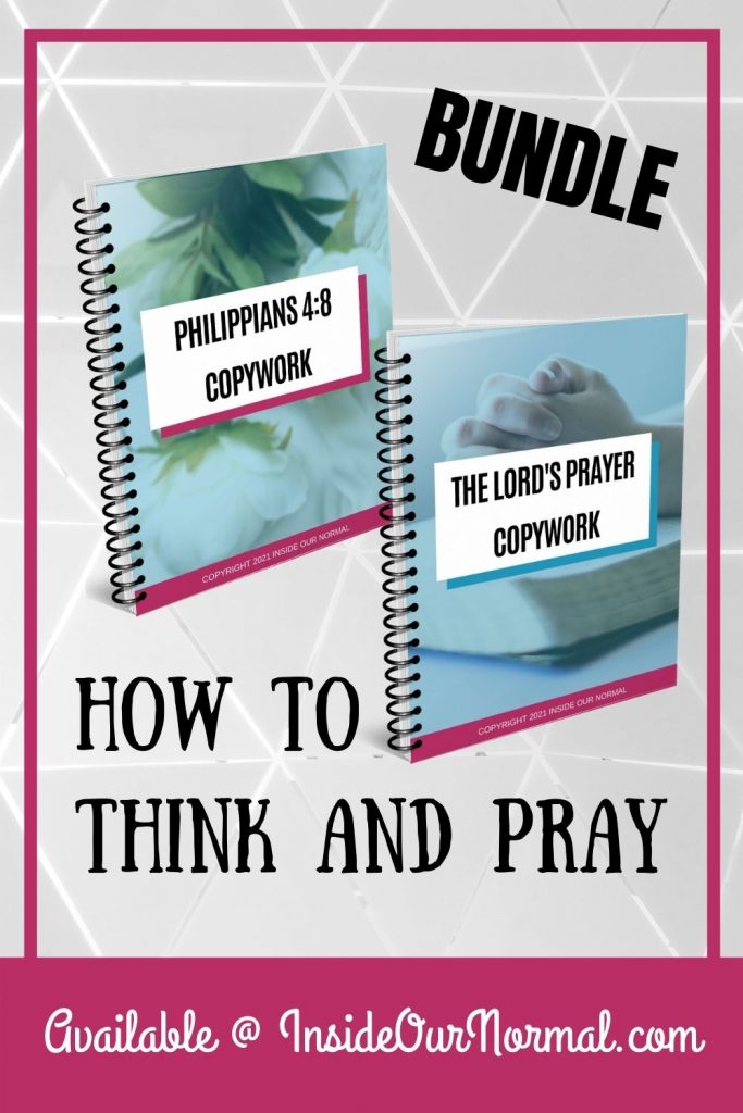 Think and Pray Bundle from InsideOurNormal