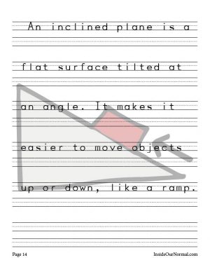 Simple Machines & Force Handwriting - Bundle ~ Inside Our Normal