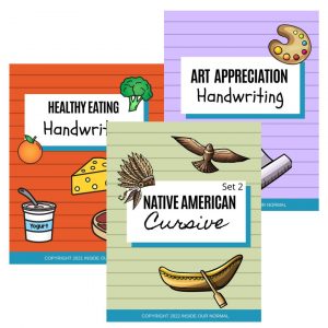 Theme Based Handwriting Packs