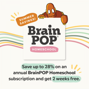 BrainPOP for HOmeschool special price
